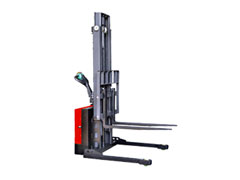Economic Electric Stacker with Adjustable Wide Leg