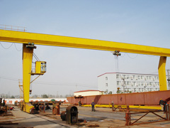 L type Single-girder gantry crane