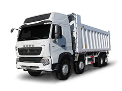 Howo A7 Dump Truck 8×4 12 Wheeler