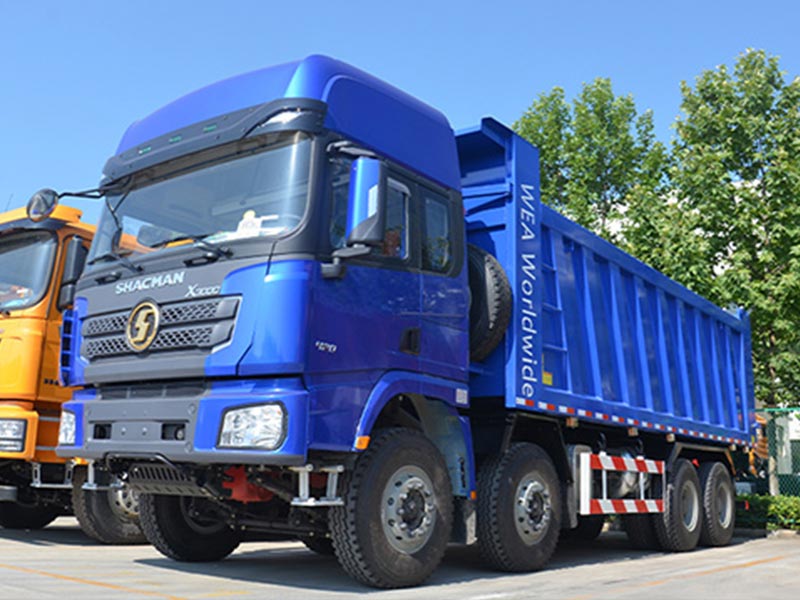 Shacman x3000 8×4 12 wheel dump truck