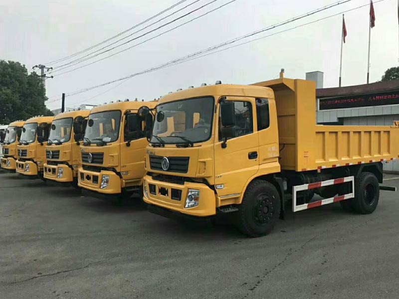 Used Dongfeng 4×2 10T Dump Truck