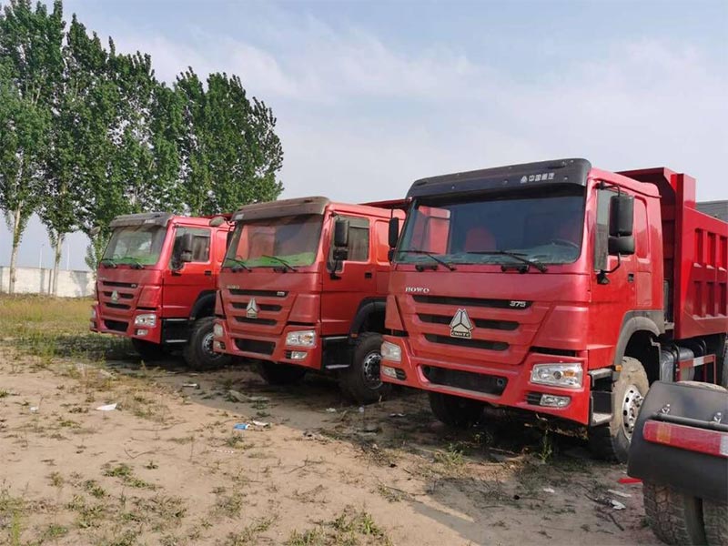 Used Refurbished 6×4 HOWO Dump Trucks