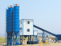HZS25 concrete batching plant