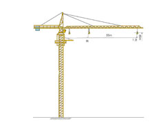 QTZ80 TOWER CRANE 