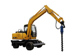 DFME 880-9A 7.2T wheeled spiral drilling machine
